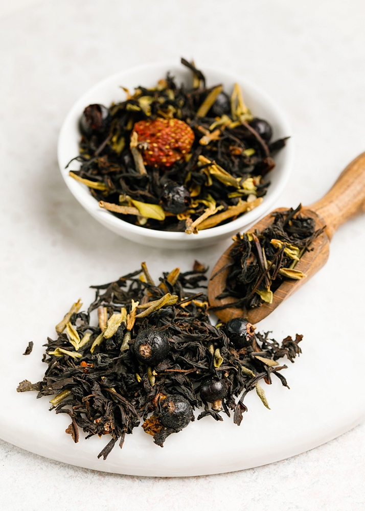 Чайный напиток Саган-дайля с чёрным чаем и лесными ягодами, 50 г