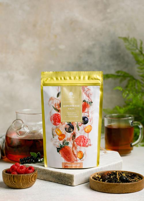 Чайный напиток Саган-дайля с чёрным чаем и лесными ягодами, 50 г