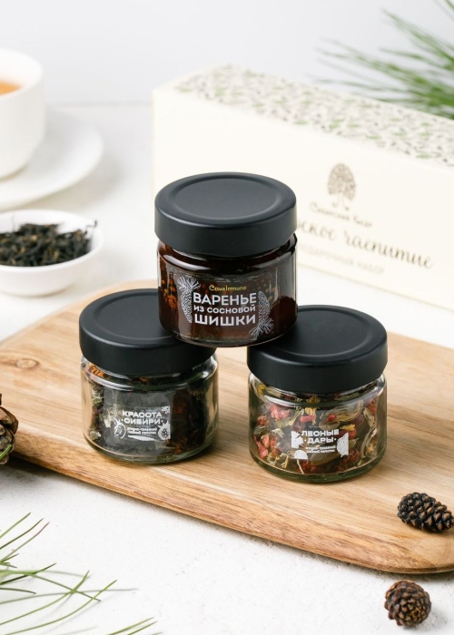 Подарочный набор «Сибирское чаепитие», 120 г