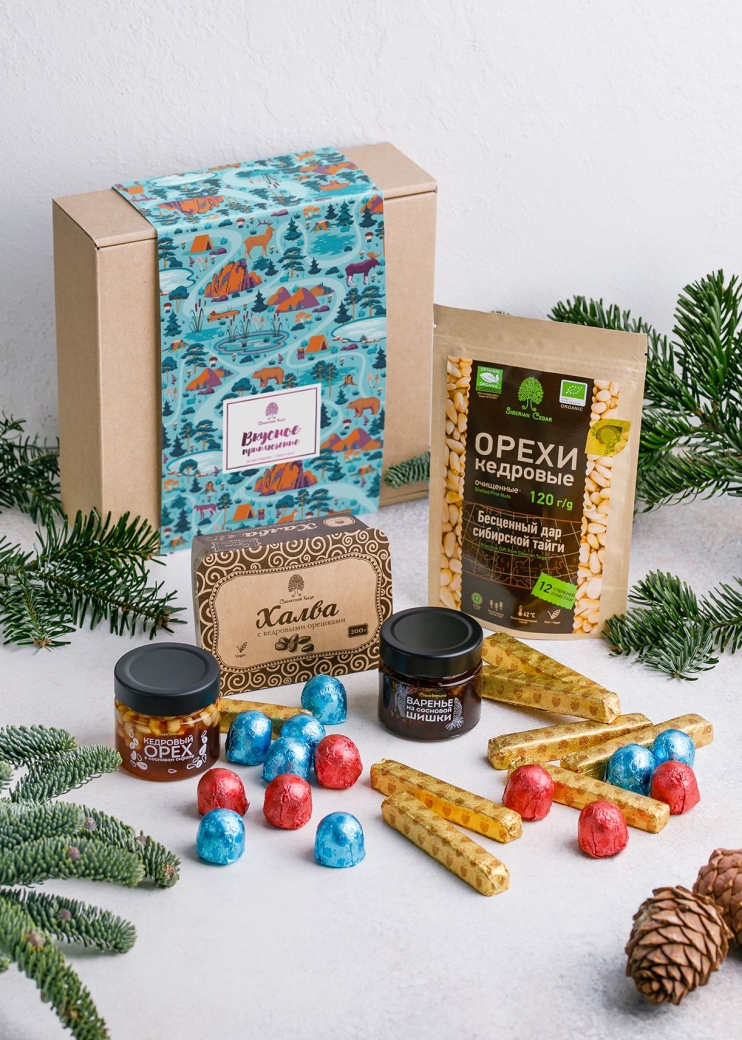 Подарочный набор «Вкусное приключение», 900 г