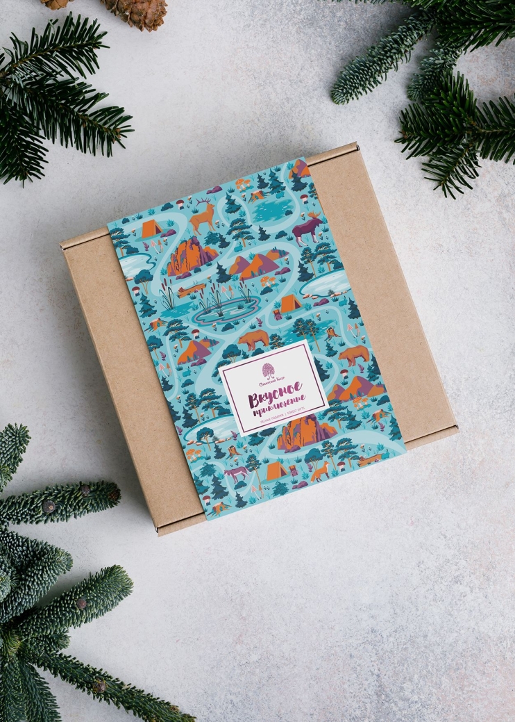 Подарочный набор «Вкусное приключение», 900 г