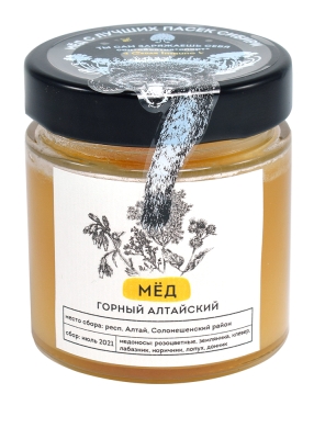 Мёд горный алтайский, 200 г 