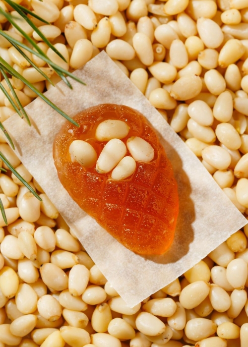 Мармелад сосновый с кедровым орехом, 110 г