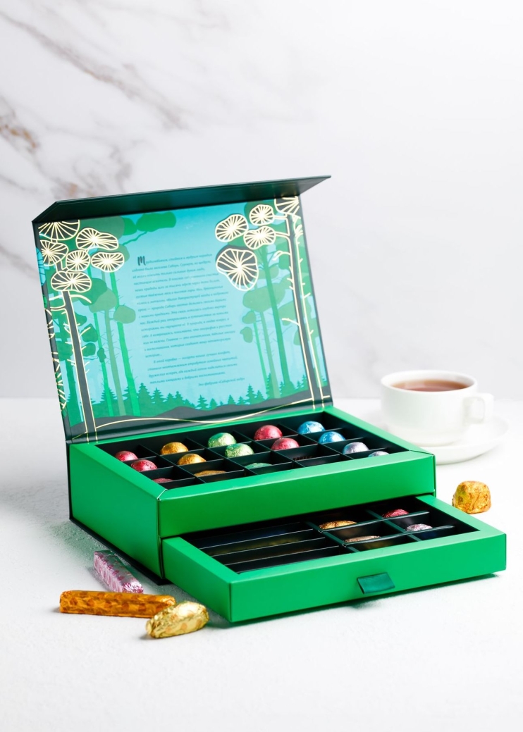 Подарочный набор «Из Сибири с любовью», 555 г