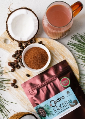 Кедровый напиток с кокосовым молоком, 120 г