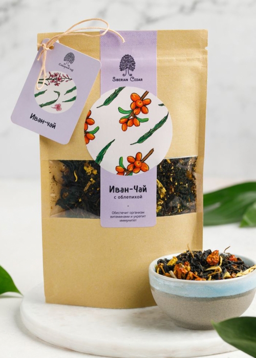 ★ Москва ★ Иван-чай с облепихой, 40 г