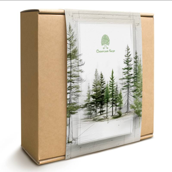 Подарочная обложка «‎Дыхание тайги»‎