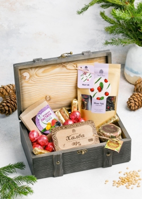 Подарочная шкатулка деревянная, 740 г