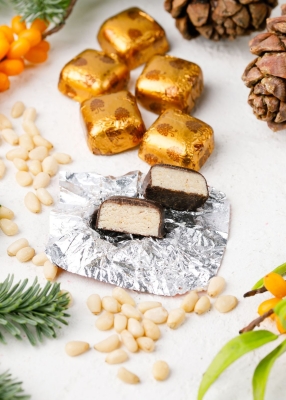 Кедровый марципан с облепихой, 1 кг