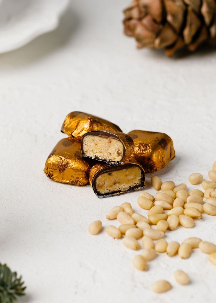 Кедровый марципан с облепихой, 1 кг