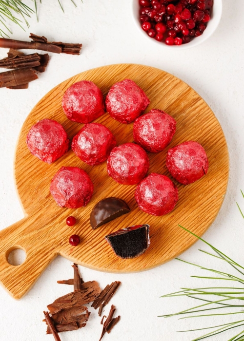 Мармеладные конфеты «Ягодень» с брусникой, 1 кг