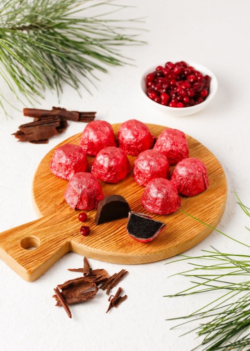 Мармеладные конфеты «Ягодень» с брусникой, 1 кг