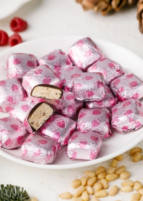 Кедровый марципан с малиной, 1 кг