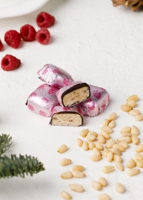 Кедровый марципан с малиной, 1 кг