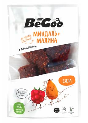 Пастила BeGoo малина+миндаль, 30 г