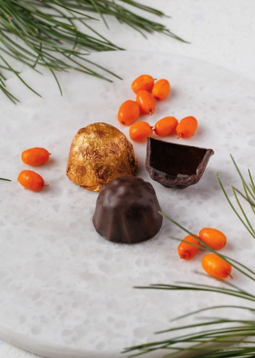 Мармеладные конфеты «Ягодень» с облепихой, 1 кг