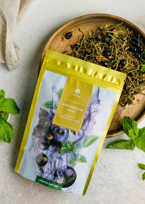 ★ Москва ★ Чайный напиток Саган-дайля со смородиной и мятой, 40 г