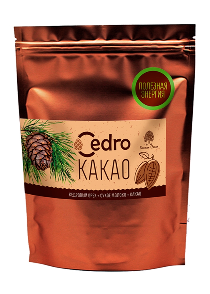 Кедровый напиток шоколадный, 120 г