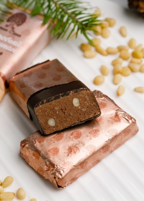 Батончик «Кедровый марципан» шоколадный, 40 г