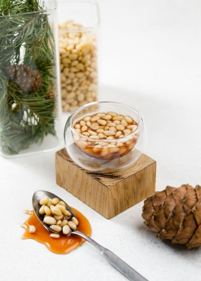 Сосновый сироп с ядром кедрового ореха, 170 г