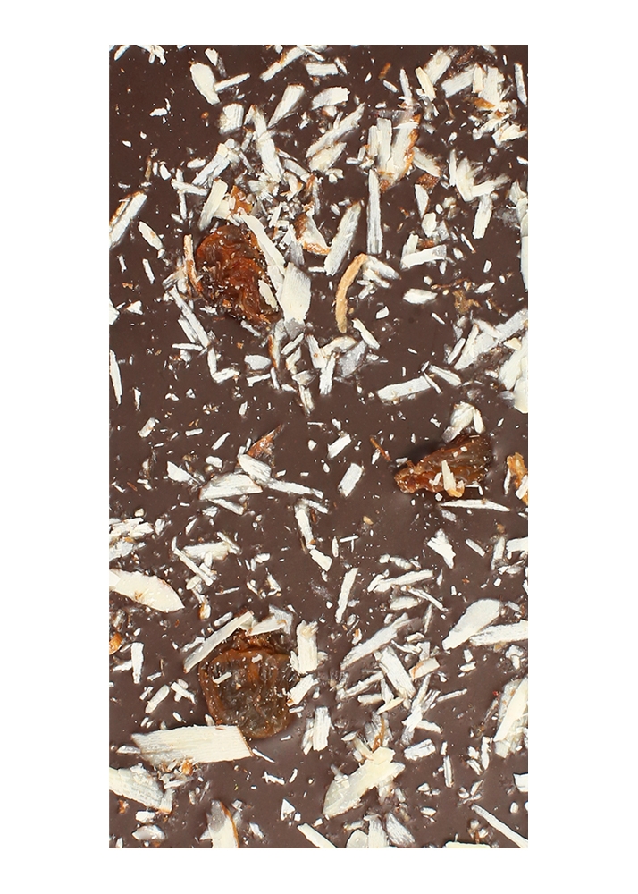 Шоколад без сахара NEOcolate с миндалём и изюмом, 30 г