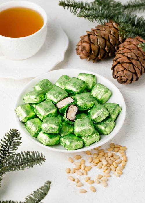 ★ Кедровый марципан классический, 600 г | шоу-бокс