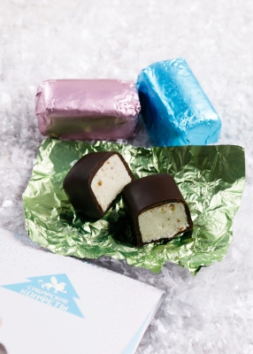 Кедровая метелица ассорти, 75 г — кедровый орех, матча, земляника