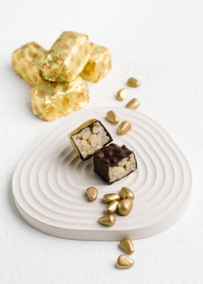 Мягкий грильяж «Кедровое золото», 450 г | шоу-бокс