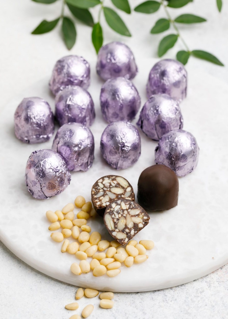 Кедровый грильяж с черёмухой, 1 кг