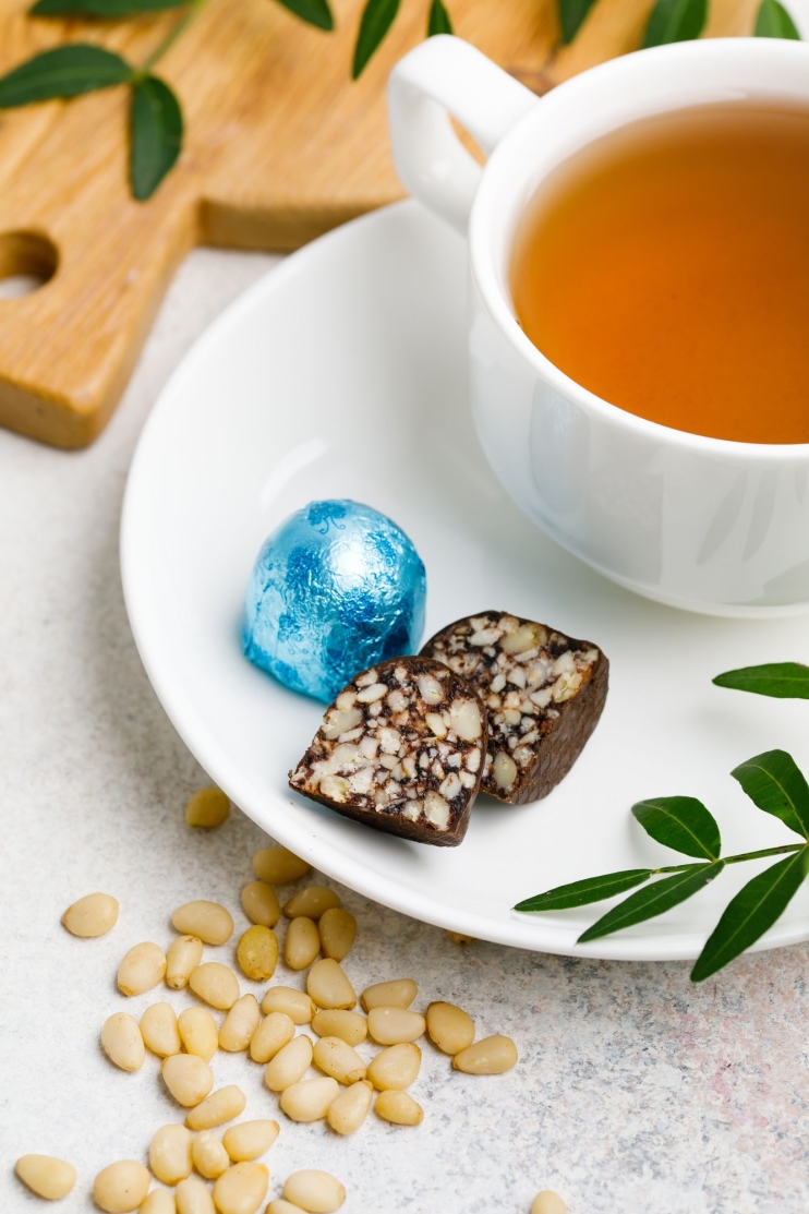 Кедровый грильяж с черникой, 1 кг