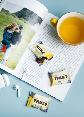 Трюфель финиковый Мy Truef банановый брауни, 360 г | шоу-бокс — 24 конфеты