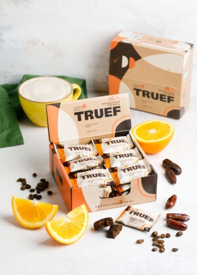 Трюфель финиковый Мy Truef цитрусовый раф, 360 г | шоу-бокс — 24 конфеты