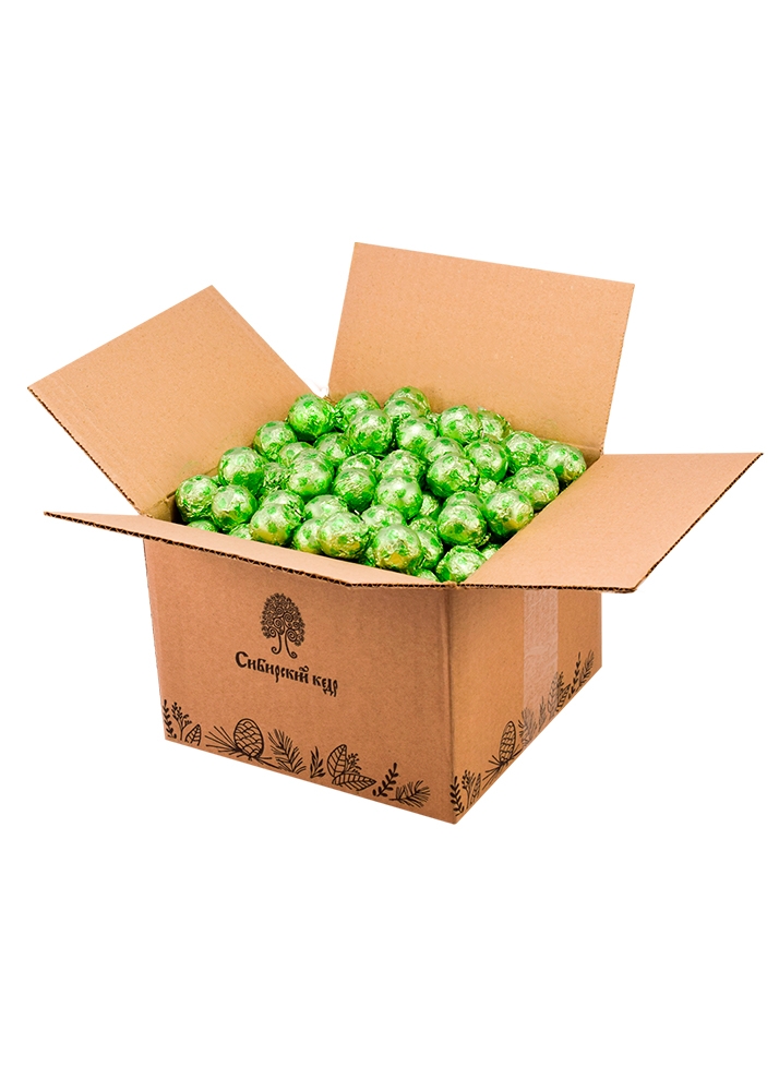 Кедровый грильяж с сосновой шишкой, 1 кг