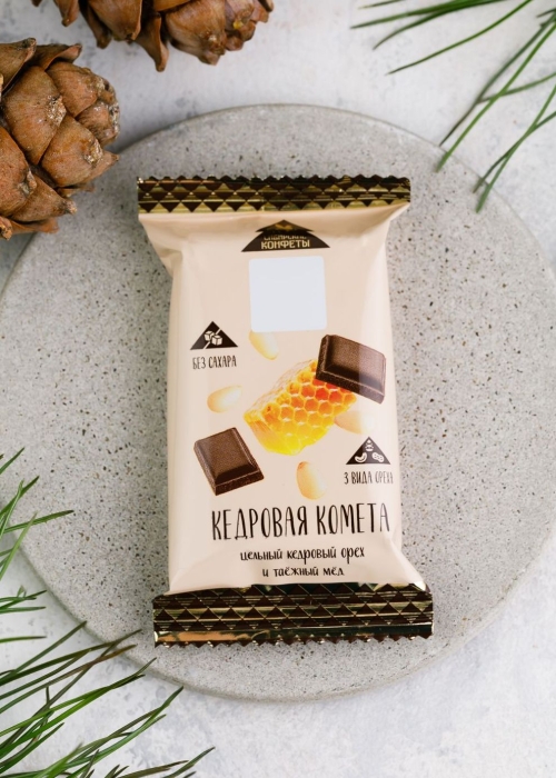 Батончик «Кедровая комета», 40 г