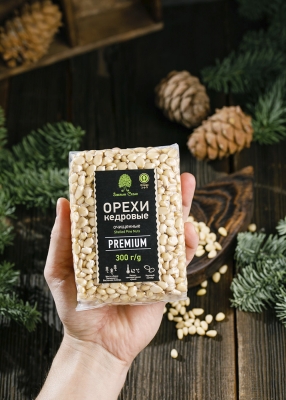 Ядро кедрового ореха Premium в брикете, 300 г