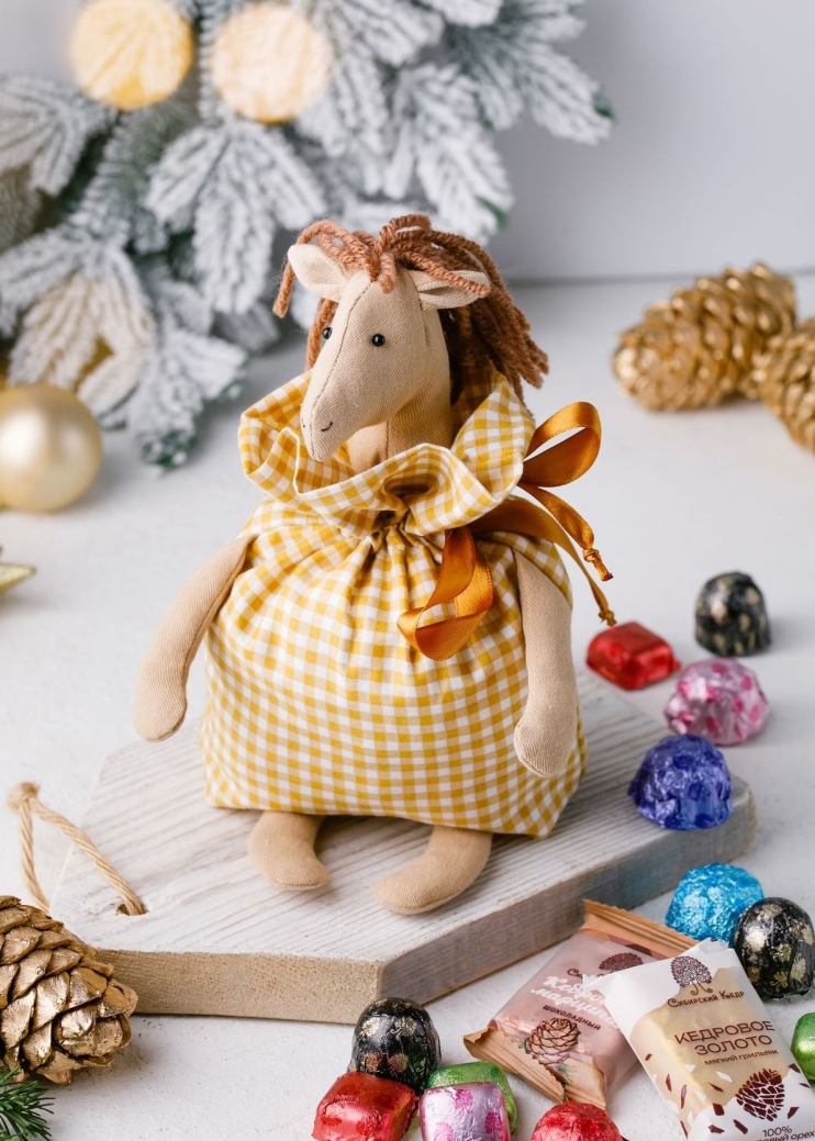 Подарочный набор «Жёлтая лошадка», 320 г