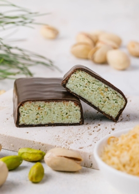 Батончик «Кедровая метелица» с фисташкой, 720 г | шоу-бокс — 18 батончиков