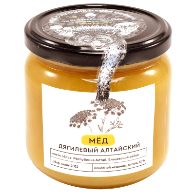 Мёд дягилевый алтайский, 500 г