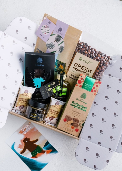 Подарочный набор «Кедровый рай», 780 г