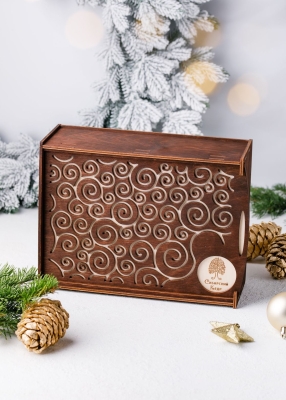 Деревянная шкатулка «‎Сибирские угощения»‎, 860 г‎