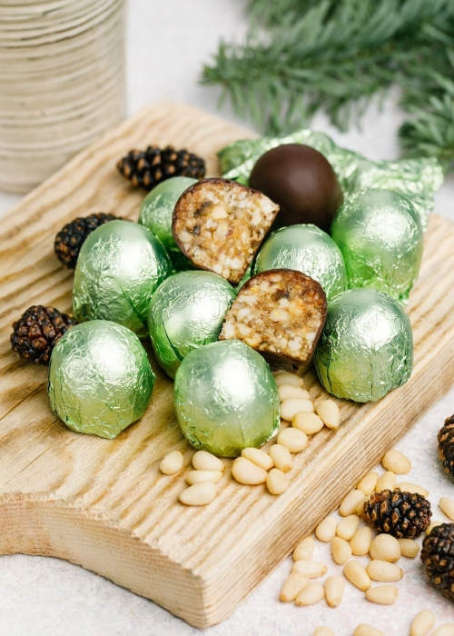 Кедровая комета с сосновой шишкой, 1 кг
