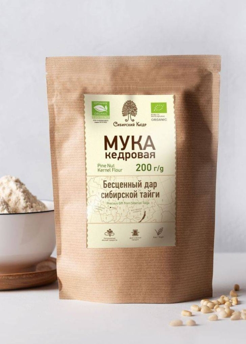 ★ Москва ★ Мука кедрового ореха, 200 г