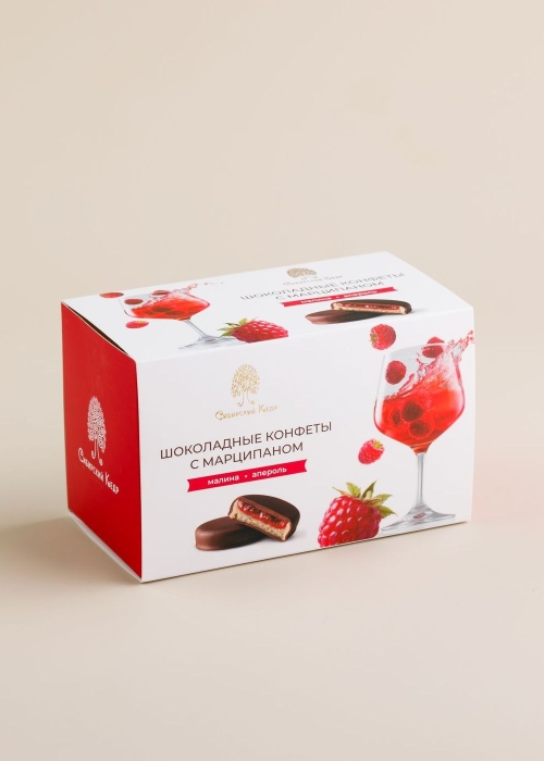 Шоколадные конфеты с марципаном «Малина-Апероль»‎, 220 г