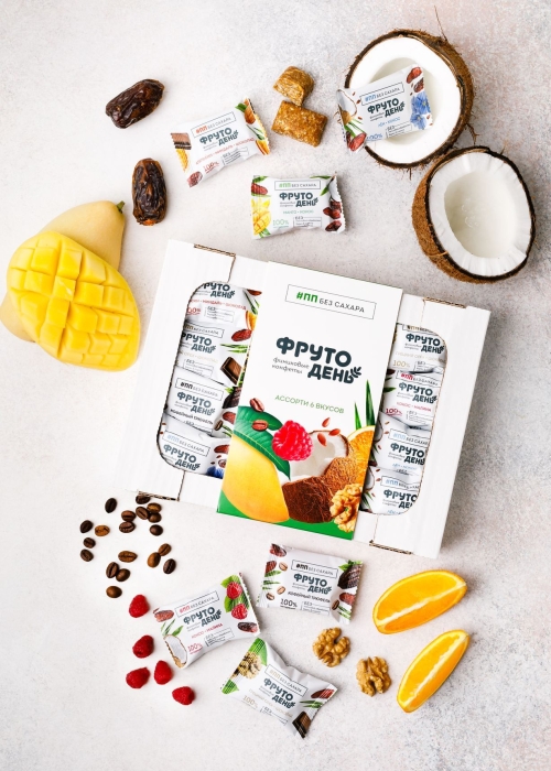 ★ Финиковые конфеты Фрутодень ассорти, 450 г