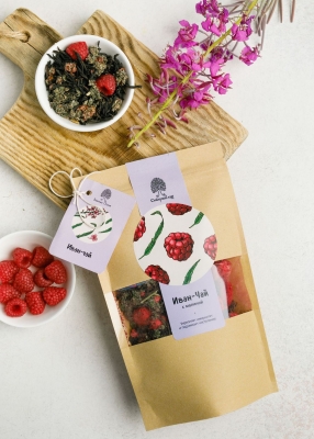 Иван-чай с малиной, 40 г