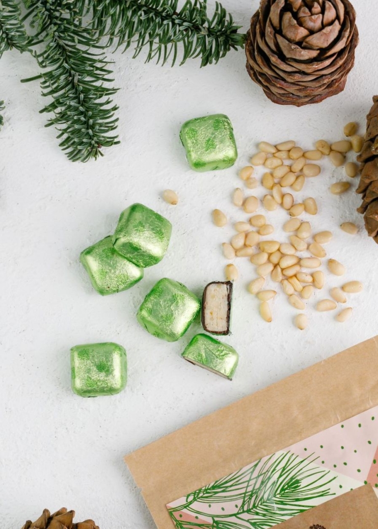 Кедровый марципан, 200 г | крафт-пакет