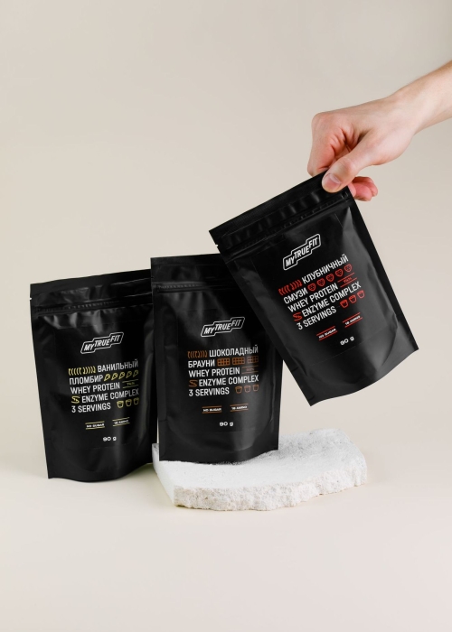 ★ Москва ★ Коктейль протеиновый MyTrueFit клубничный смузи, 90 г