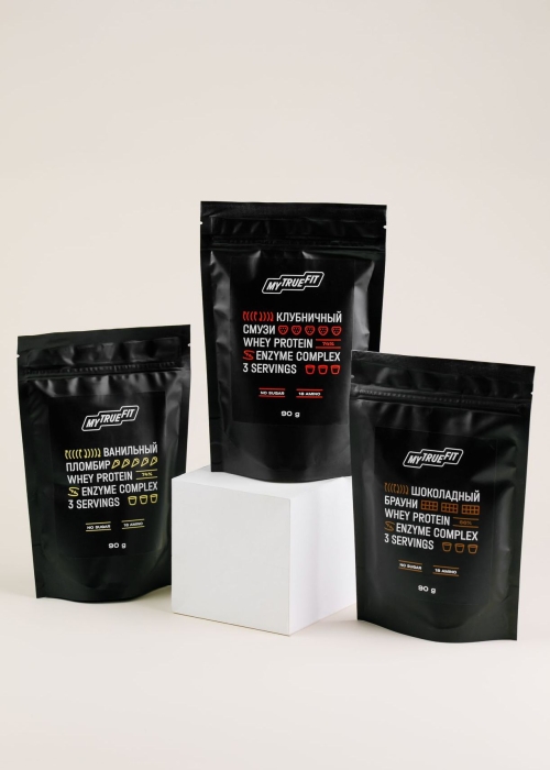 ★ Москва ★ Коктейль протеиновый MyTrueFit клубничный смузи, 90 г