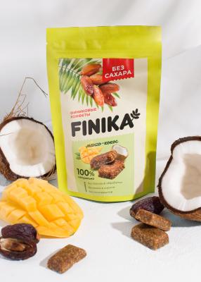 Финиковые конфеты ‎Finika кокос-манго, 150 г
