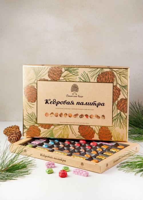 Набор конфет «Кедровая палитра», 470 г